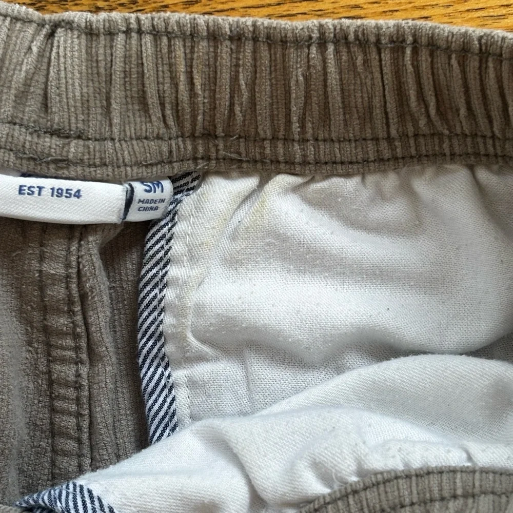 Katin Men's Tan Corduroy Drawstring Shorts